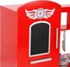 vidaXL Spielküche Kinder MDF 84x31x89 cm Rot Produktbild-Vorschau 12
