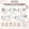 Abicitren - Uitbreidbare Console, 90x51x78h cm Glanzend Productafbeelding-voorbeeld 11