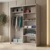 BEAUTYSOFA | Schwebetürenschrank HELA 120 cm Kaschmir – Produktbild-Vorschau 3