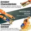 Safetytex 2x Spanngurt 6 Meter 50mm 4000kg 2tlg LKW Produktbild-Vorschau 4