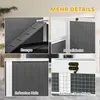 Gabbia per conigli PawHut trasformabile in gabbia in legno Anteprima dell’immagine prodotto 9