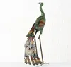 Boltze Pfau Garden Picture 2er set in metallo multicolore Anteprima dell’immagine prodotto 17