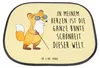 Mr. & Mrs. Panda Auto Sonnenschutz Fuchs Blindheit - Gelb Produktbild-Vorschau 5