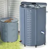 JOIEYOU 500 Liter Regentonne PVC Regenwassertonne Regenfass Produktbild-Vorschau 1