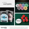 Coffret, Malette, Set de Poker - argent, 300 pièces Voir les images du produit 7