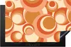 KitchenYeah© Herdabdeckplatte Kreis - Retro - Muster , Produktbild-Vorschau 1