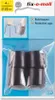 Rohrkappen rund 22mm schwarz fix-o-moll Produktbild-Vorschau 1