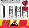 COSTWAY Zusammenklappbarer Tennisballwagen, leichter Produktbild-Vorschau 4