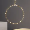Ring mit LED-Girlande Hoop Gold Produktbild-Vorschau 5