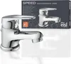 eisl SPEED umyvadlová baterie s táhlem, vanová baterie s Náhled obrázku produktu 1