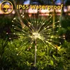 Solarleuchten für Außen Garten 2 Stück 120 LED Solar Produktbild-Vorschau 3