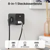 VOOMY 8-in-1 Heim Steckdosenleiste ohne Kabe – 4-Fach, 2 Produktbild-Vorschau 2