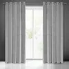 Eurofirany Vorhang VILLA stahl 140X250 Ösen Produktbild-Vorschau 6