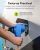 Goobay CEE-Adapterleitung, CEE-Stecker auf 90° CEE-Kupplung Produktbild-Vorschau 5