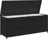 vidaXL Záhradný odpočinkový box čierny 150x50x60 cm Poly Náhľad obrázku produktu 1