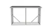 A product shot of an outdoor firewood storage rack. Produktbild-Vorschau
