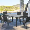 NABBI Gartenset aus Metall Odessa - dunkelgrau Produktbild-Vorschau 7