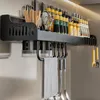 Gewürzregale, Küchenorganizer-Set, Hängendes Küchenregal Produktbild-Vorschau 2