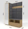 Garderoben-Set Nela II mit Spiegel, Polstergarderobe mit Produktbild-Vorschau 6