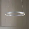 Lucande LED-Hängeleuchte Yonam, Ø 60 cm, 1-flg., alu, CCT Produktbild-Vorschau 2