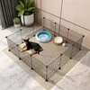 Recinto nero in metallo per cani, gatti, cuccioli e conigli Anteprima dell’immagine prodotto 10