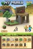 Magnetisches Minecraft Bauset Bibliothek und magischer Baum Produktbild-Vorschau 2