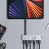 HYPER DUO PRO Hub 7-en-2 USB-C USB Type-C 104 Mbit/s Gris Voir les images du produit 13
