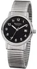 Regent Herren Armbanduhr F-704 Edelstahl Zugband Produktbild-Vorschau 1