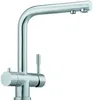 A studio shot of a silver faucet on a white background. Anteprima dell’immagine prodotto
