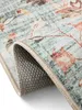 benuta tapis vintage lavable George Turquoise 200x300 cm Voir les images du produit 4
