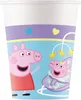 Peppa Wutz Geburtstagsdeko, 52-teilig, Pappteller, Becher Produktbild-Vorschau 2