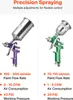 VEVOR 3-tlg. Farbsprüh-Set, Lackierpistole, Spritzpistole Produktbild-Vorschau 4