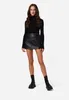 Lederrock Minirock Ricano RK-05 – Schwarz / 2XL Produktbild-Vorschau 2