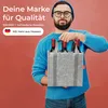 Flaschentasche mit 6 Fächer, Auch für 1,5 Liter Flaschen Produktbild-Vorschau 10