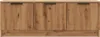 vidaXL Szafka pod telewizor Artisan dąb 102x35x36,5 cm Podgląd zdjęcia produktu 4