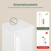 SoBuy Koupelnová skříňka úzká 20x20 cm, vysoká skříňka do Náhled obrázku produktu 3