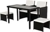 Outsunny Polyrattan Sitzgruppe Gartenset Garnitur 11 tlg. Produktbild-Vorschau 1