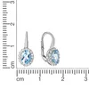 Kolczyki Zeeme Gemstones 375/- białe złoto z cyrkoniami i Podgląd zdjęcia produktu 2