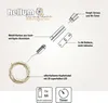 LED Flaschenlichterkette, 20 LEDs warmweiß, Metallkorken, Produktbild-Vorschau 2