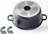Töpfe mit Deckel - schwarz - 8-teilig Produktbild-Vorschau 4