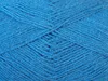 A close-up view of blue yarn. Produktbild-Vorschau