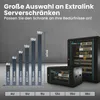 Extralink Rackmount Schrank 12U 600x600 Schwarz Wandmontage Produktbild-Vorschau 7
