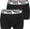 Fila Men's Boxers 2-Pack Black, S Produktbild-Vorschau 6