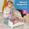 BABY born Regenbogenbett mit Regenbogenlichtern und Produktbild-Vorschau 6