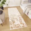 Tapiso Läufer CRYSTAL Modern Beige Braun Gold Wohnzimmer  Produktbild-Vorschau 4