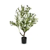 IvoQ Künstlicher Olivenbaum 90 cm – Realistische Produktbild-Vorschau 1
