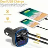 2er Auto Bluetooth FM Transmitter, Blaue Umgebende Leuchte Produktbild-Vorschau 8