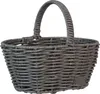 UNUS Korb in Rattan-Optik, Ideal für Kinder, Grau Produktbild-Vorschau 1