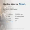 Bemko LED Globelamp G80 E27 Helder - 16W 2300lm 2700K - Productafbeelding-voorbeeld 3