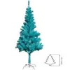 Künstlicher Weihnachtsbaum türkis inkl. Ständer Tannenbaum Produktbild-Vorschau 1
